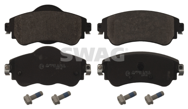 Kit de plaquettes de frein, frein à disque SWAG 64 91 6866