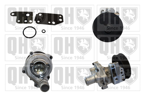 Pompe à eau, refroidissement du moteur QUINTON HAZELL QCP3749BH