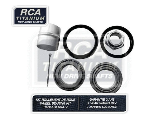 Kit de roulements de roue RCA FRANCE RCAK1417