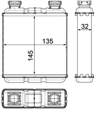 Système de chauffage MAHLE AH 188 000P