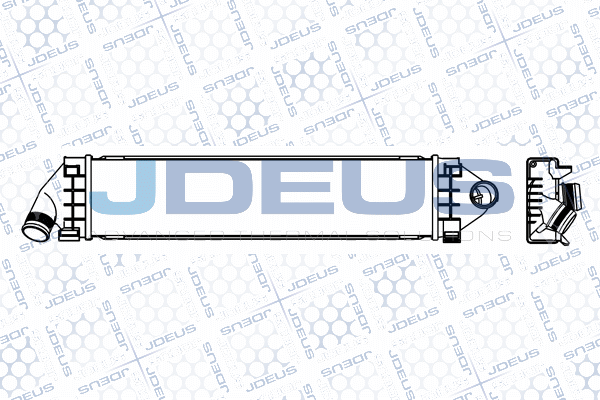 Refroidisseur d'air de suralimentation JDEUS M-812120A