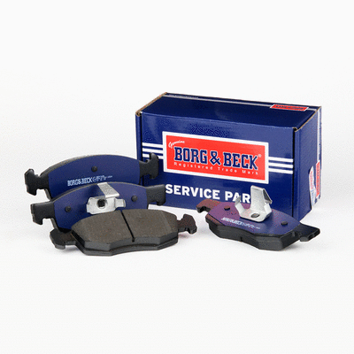 Kit de plaquettes de frein, frein à disque BORG & BECK BBP1886
