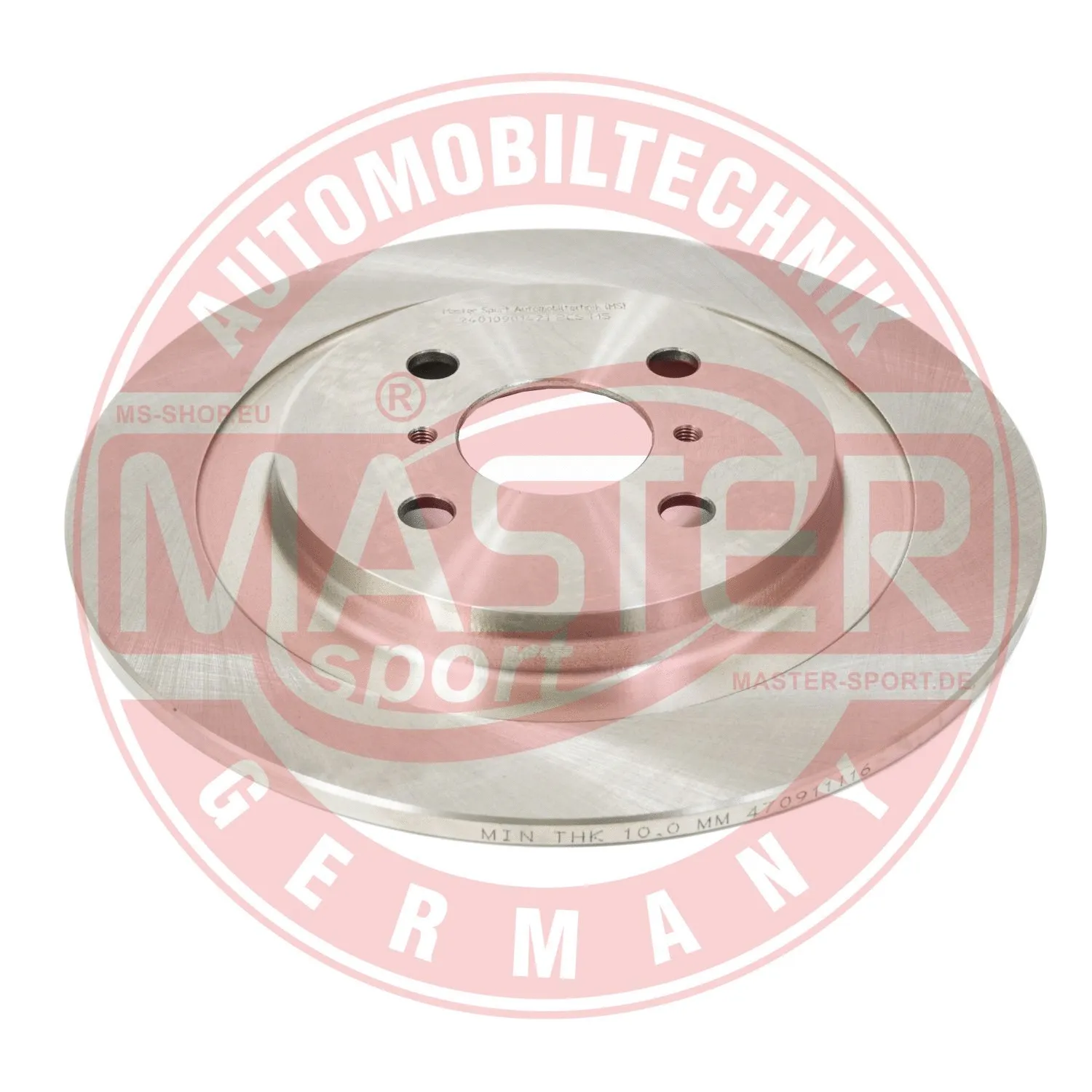 Disque de frein MASTER-SPORT GERMANY 24010901421-PCS-MS
