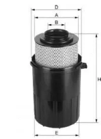 Filtre à air UNIFLUX FILTERS XA1672