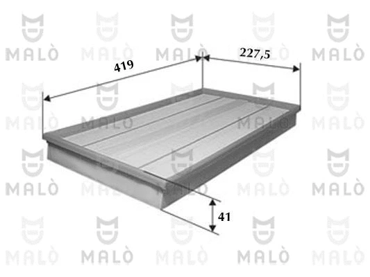 Filtre à air AKRON-MALÒ 1500439