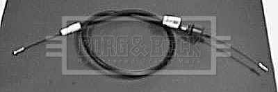 Tirette à câble, commande d'embrayage BORG & BECK BKC1162