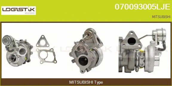 Turbocompresseur, suralimentation LGK 070093005LJE