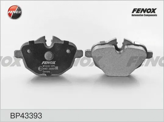 Kit de plaquettes de frein, frein à disque FENOX BP43393