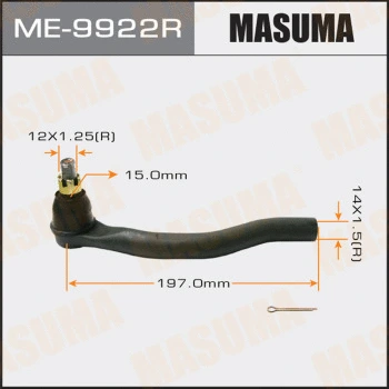 Rotule de barre de connexion MASUMA ME-9922R