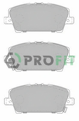 Kit de plaquettes de frein, frein à disque PROFIT 5000-2006