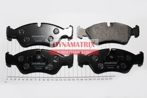 Kit de plaquettes de frein, frein à disque DYNAMATRIX DBP584