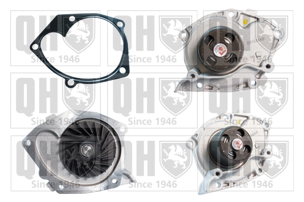 Pompe à eau, refroidissement du moteur QUINTON HAZELL QCP3718