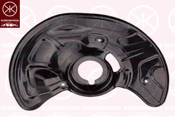 Déflecteur, disque de frein KLOKKERHOLM 3528378