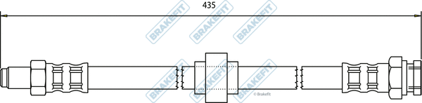Flexible de frein APEC BHO4266