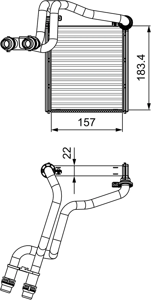 Système de chauffage VALEO 811536