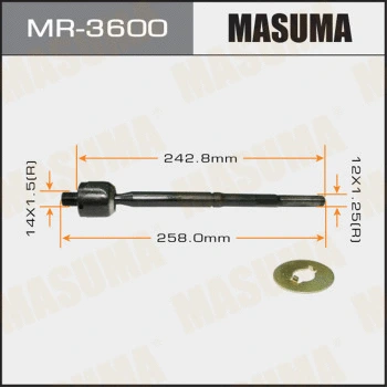 Rotule de direction intérieure, barre de connexion MASUMA MR-3600