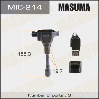 Bobine d'allumage MASUMA MIC-214