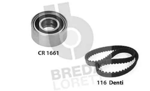 Kit de courroie crantée BREDA LORETT KCD0321