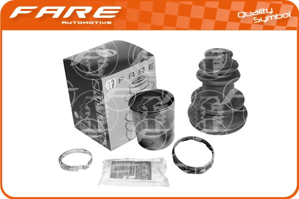 Jeu de joints-soufflets, arbre de commande FARE-CO K4484
