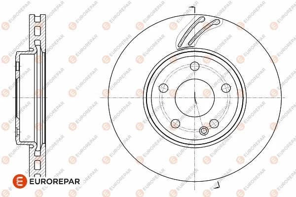 Disque de frein EUROREPAR 1642751480