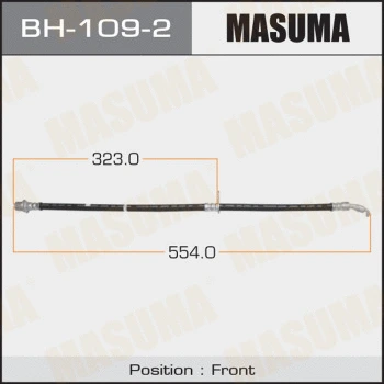 Flexible de frein MASUMA BH-109-2
