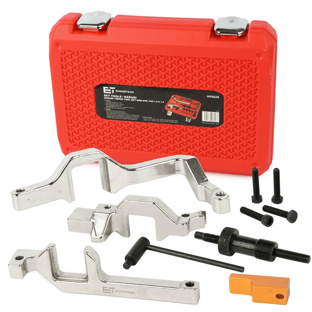 Kit d'outils de réglage, épure de distribution ET ENGINETEAM HP0028