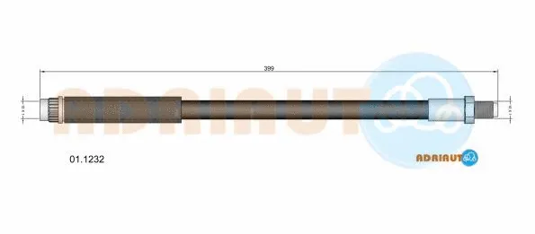 Flexible de frein ADRIAUTO 01.1232