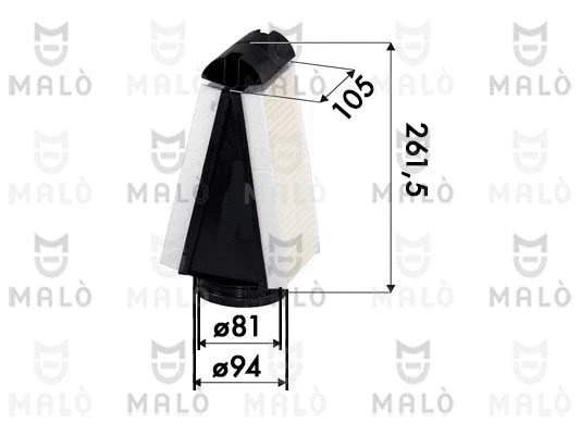 Filtre à air AKRON-MALÒ 1500682