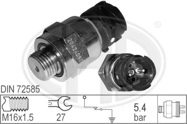 Capteur, système d'air comprimé ERA 330400