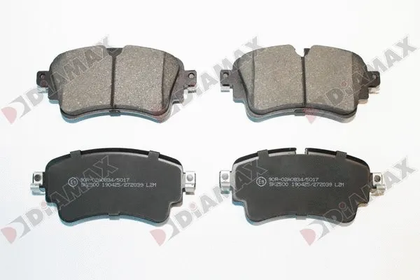 Kit de plaquettes de frein, frein à disque DIAMAX N09893