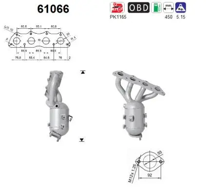 Catalyseur AS 61066