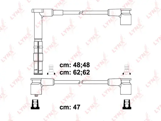Kit de câbles d'allumage LYNXAUTO SPC5305