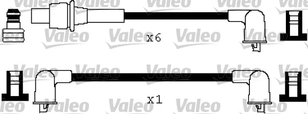 Kit de câbles d'allumage VALEO 346426