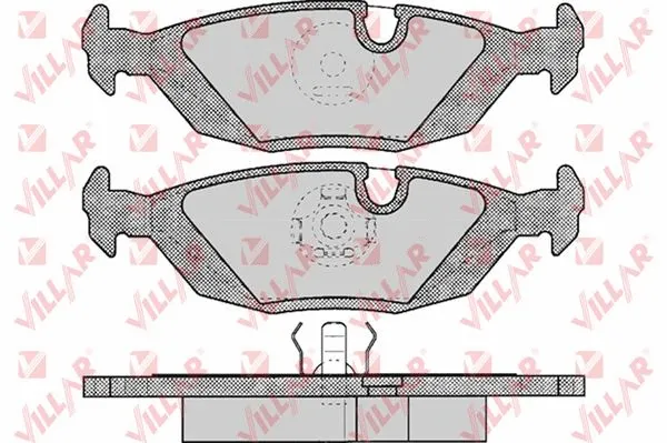 Kit de plaquettes de frein, frein à disque VILLAR 626.0238