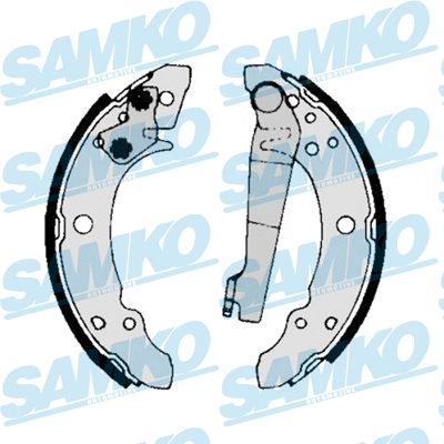 Jeu de mâchoires de frein SAMKO 80140