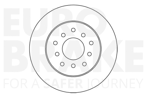Disque de frein EUROBRAKE 5815203662