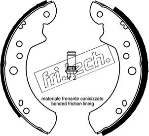 Jeu de mâchoires de frein fri.tech. 1040.125