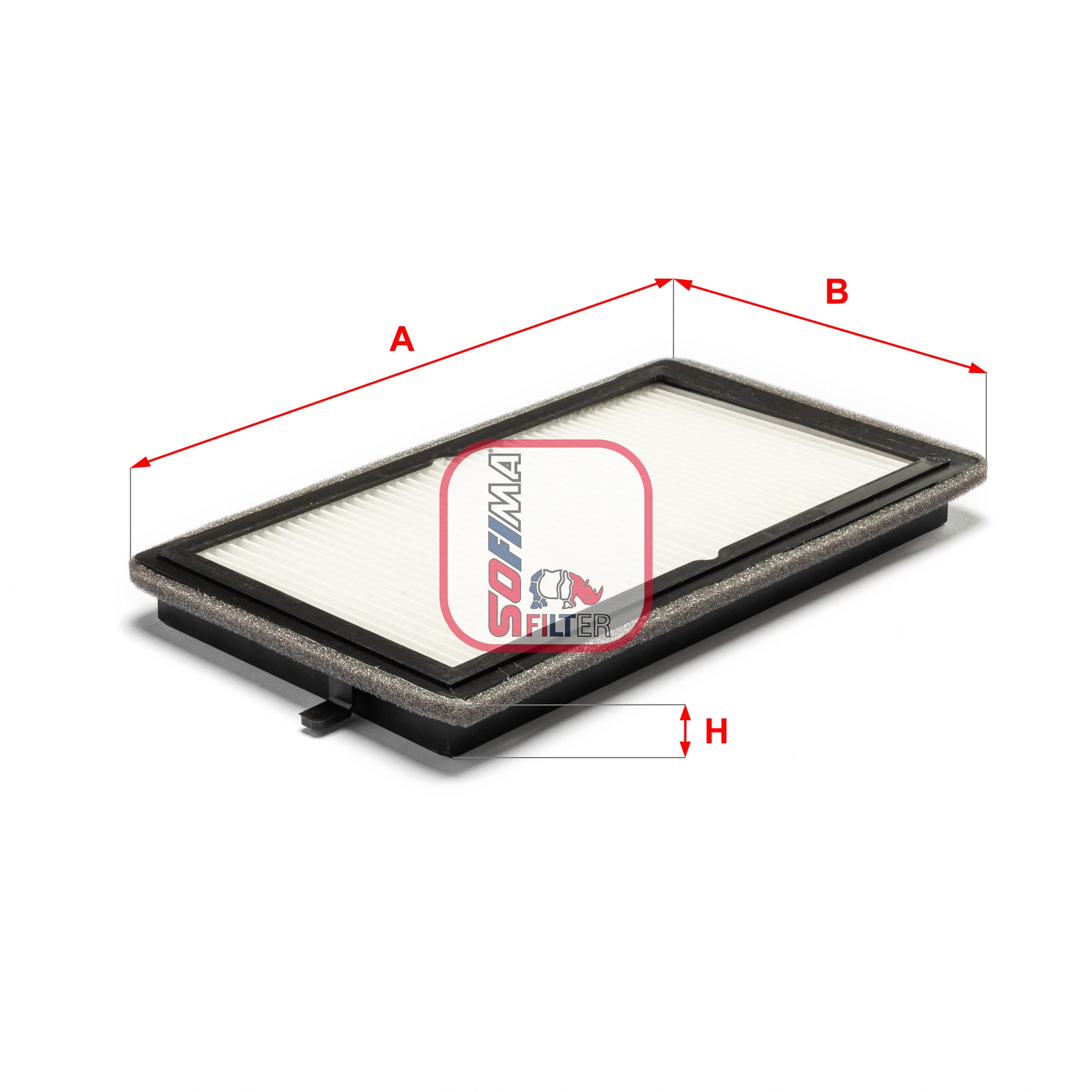 Filtre, air de l'habitacle SOFIMA S 3026 C