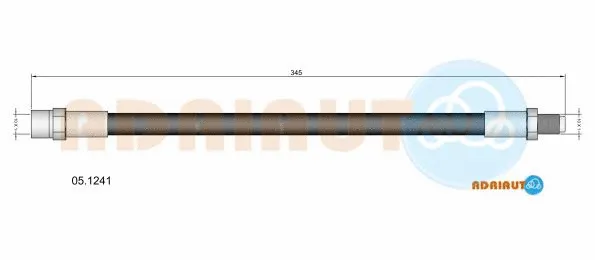 Flexible de frein ADRIAUTO 05.1241