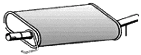 Silencieux central 4X4 ESTANFI TDE-90-004
