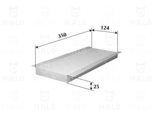 Filtre, air de l'habitacle AKRON-MALÒ 1530711