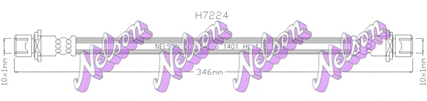 Flexible de frein KAWE H7224