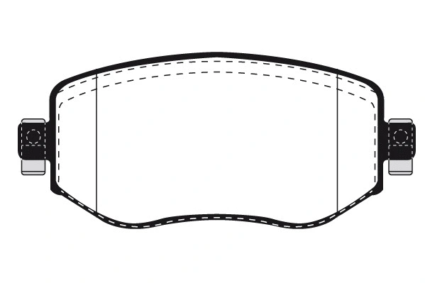 Kit de plaquettes de frein, frein à disque Technika 01028