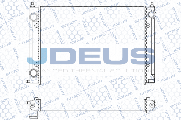 Radiateur, refroidissement du moteur JDEUS M-0300340