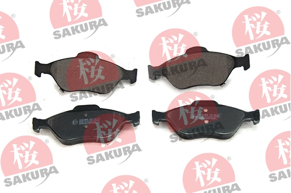 Kit de plaquettes de frein, frein à disque SAKURA 600-20-3961