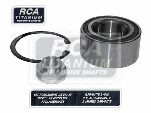 Kit de roulements de roue RCA FRANCE RCAK1452