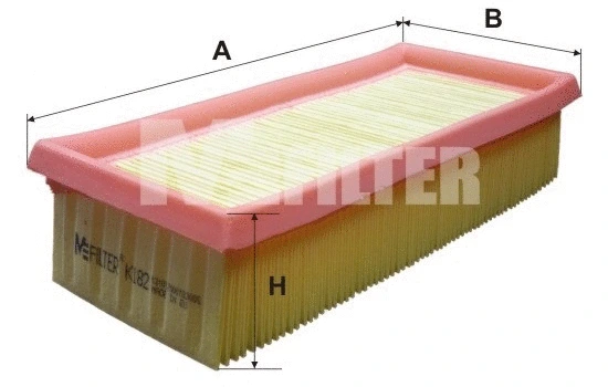 Filtre à air MFILTER K 182