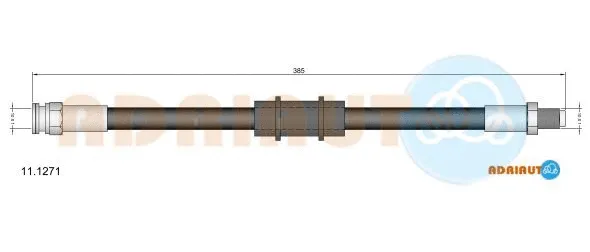 Flexible de frein ADRIAUTO 11.1271