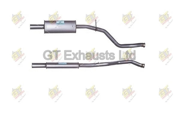 Silencieux central GT Exhausts GPG733