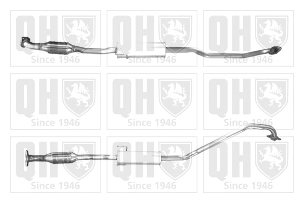 Catalyseur QUINTON HAZELL QCAT91882H